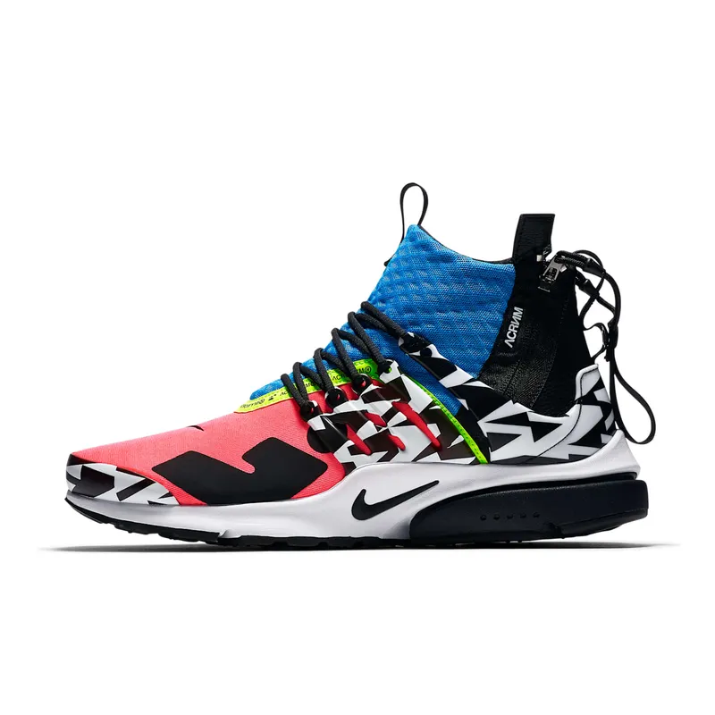 Nike x Acronym Air Presto Mid Racer Pink (2018) (AH7832-600)