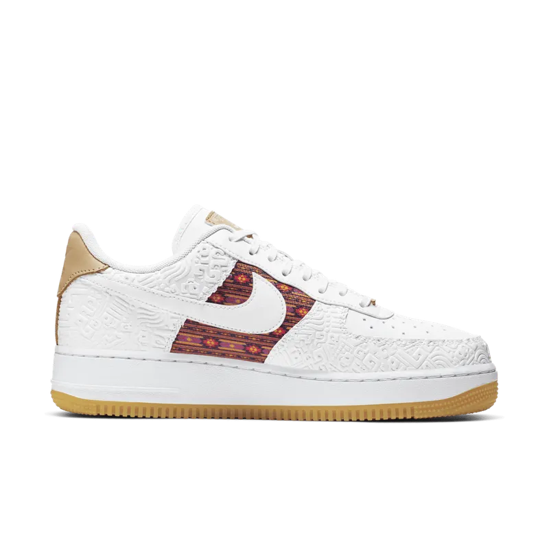Nike Air Force 1 Low Aztec White/Multi-Color-Vachetta Tan (CK6601-100)