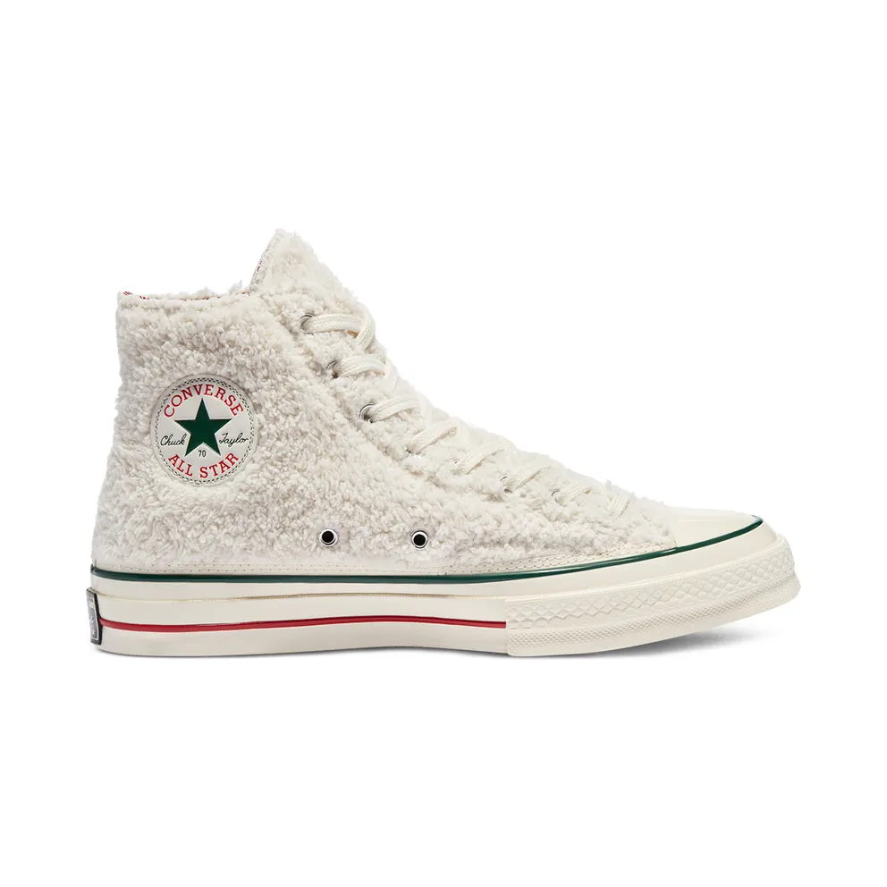 Converse Chuck 70 High ‘Winter Holidays’ Egret/Gym Red/Midnight Clover (170048C)