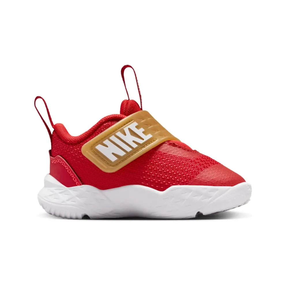 Nike Team Hustle D 12 University Red Metallic Gold (HF6281-603)