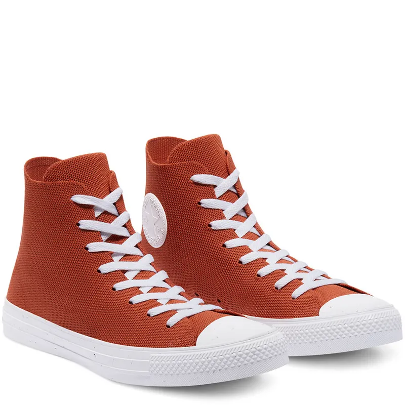 Converse Renew Chuck Taylor All Star Knit High Top Red Bark/string/white (170871C)