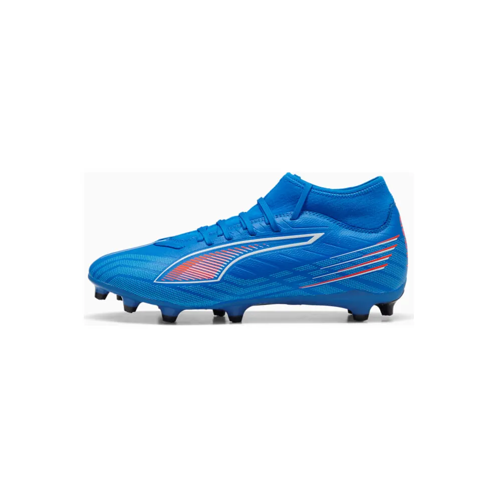 Puma Ultra 6 Play+ FG/AG Ultra Blue White Glowing Red (108548-01)