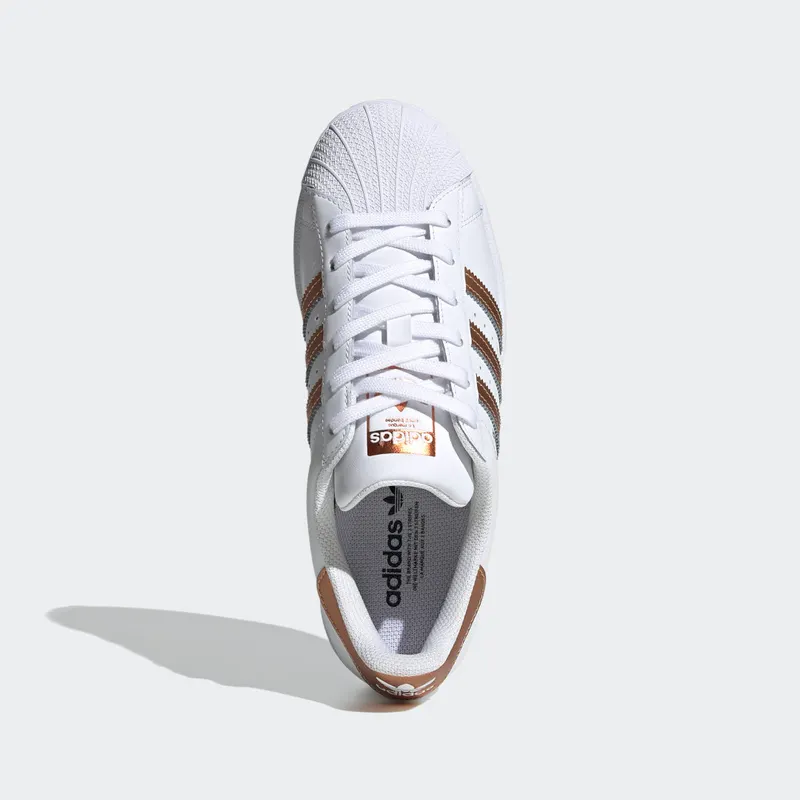Adidas Superstar Cloud White / Copper Metallic / Core Black (FX7484)