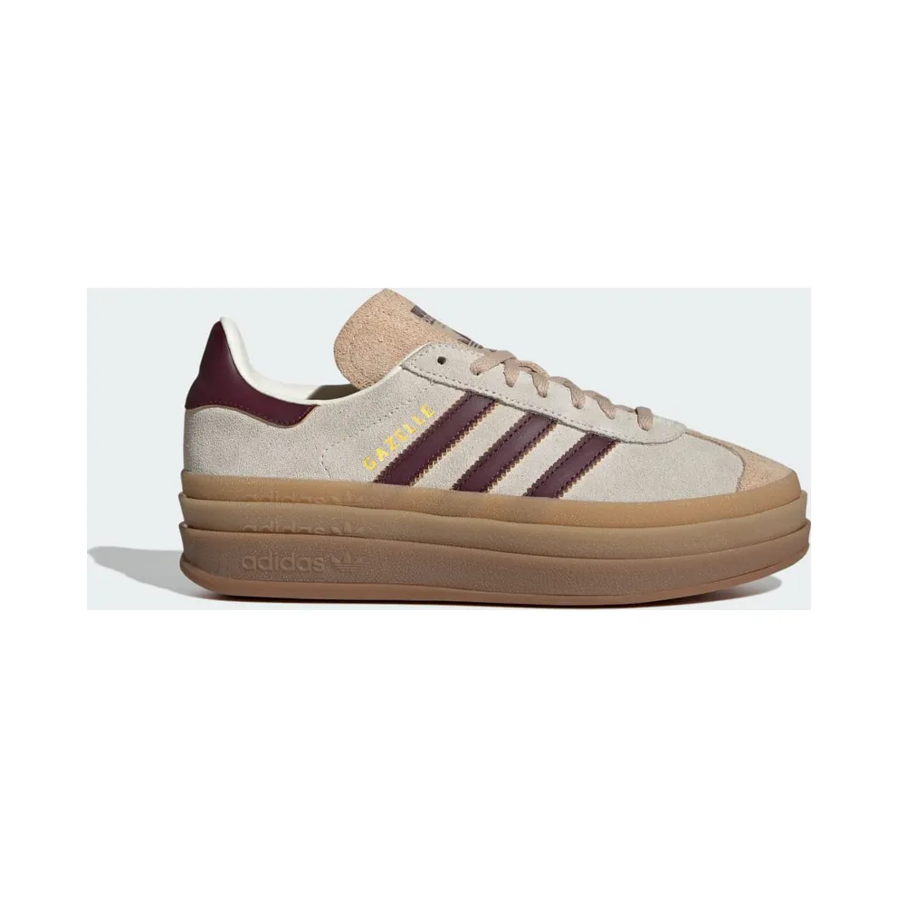Adidas Gazelle Bold Cream White / Maroon / Magic Beige (JQ5127)
