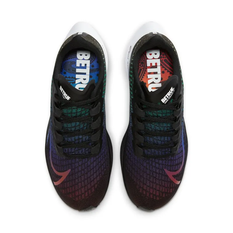 Nike Air Zoom Pegasus 37 Be True 2020 (W) Black/Multi-Color-White (CZ5923-001)