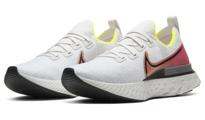 Nike React Infinity Run Platinum Tint Pink Blast
