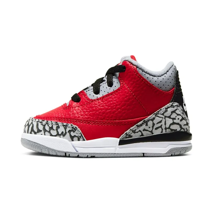 Air Jordan 3 Retro TD “Fire Red / Cement Grey / Black” (CQ0489-600)