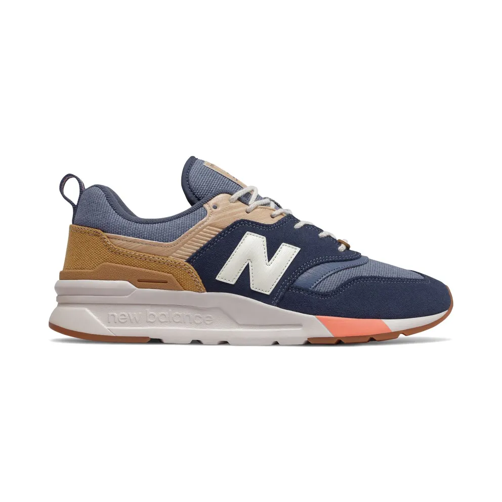 New Balance 997H Navy Workwear Brown Navy/Workwear Brown-White (CM997HAK)