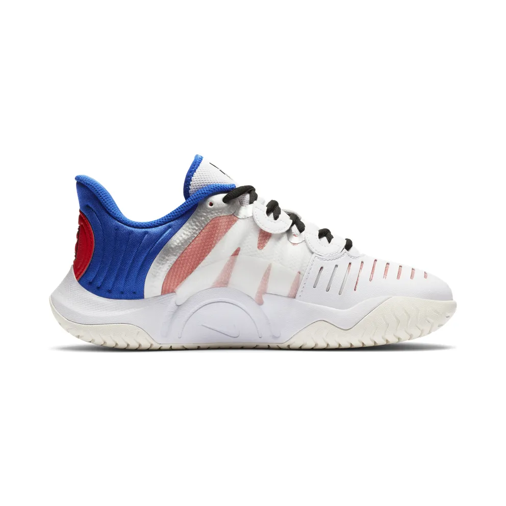 Nike Court Air Zoom GP Turbo White Racer Blue Light Crimson (W) White/Racer Blue-Light Crimson-Black (CK7580-100)