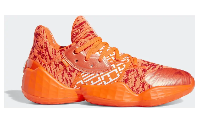 Adidas Harden Vol. 4 ‘Solar Red’ Scarlet/Cloud White/Solar Red (EH2409)