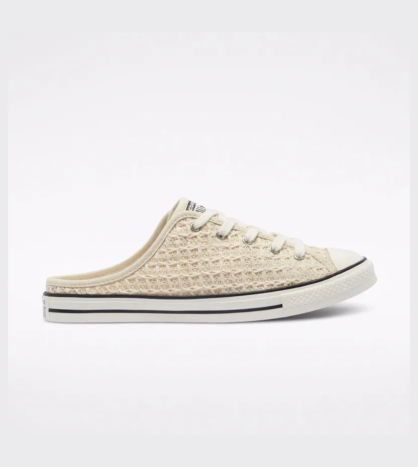 Converse Raffia Chuck Taylor All Star Dainty Mule Natural Ivory/egret/zwart (571900C)