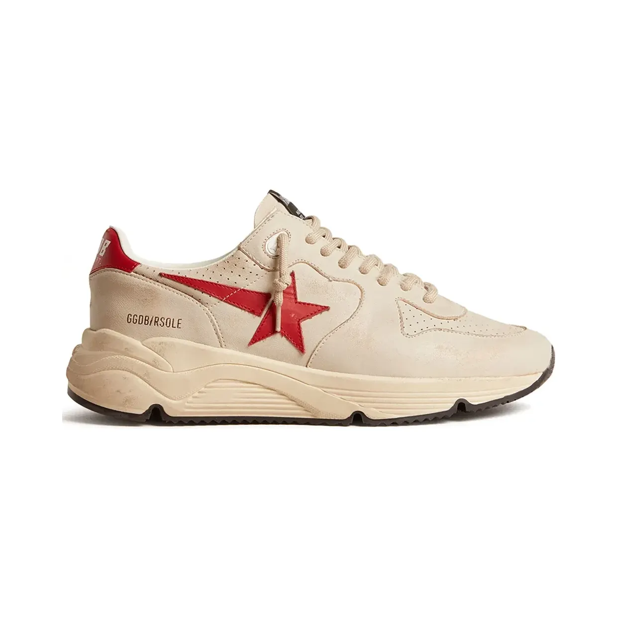 Golden Goose Running Sole low-top sneakers – Beige (GMF00126F006038)