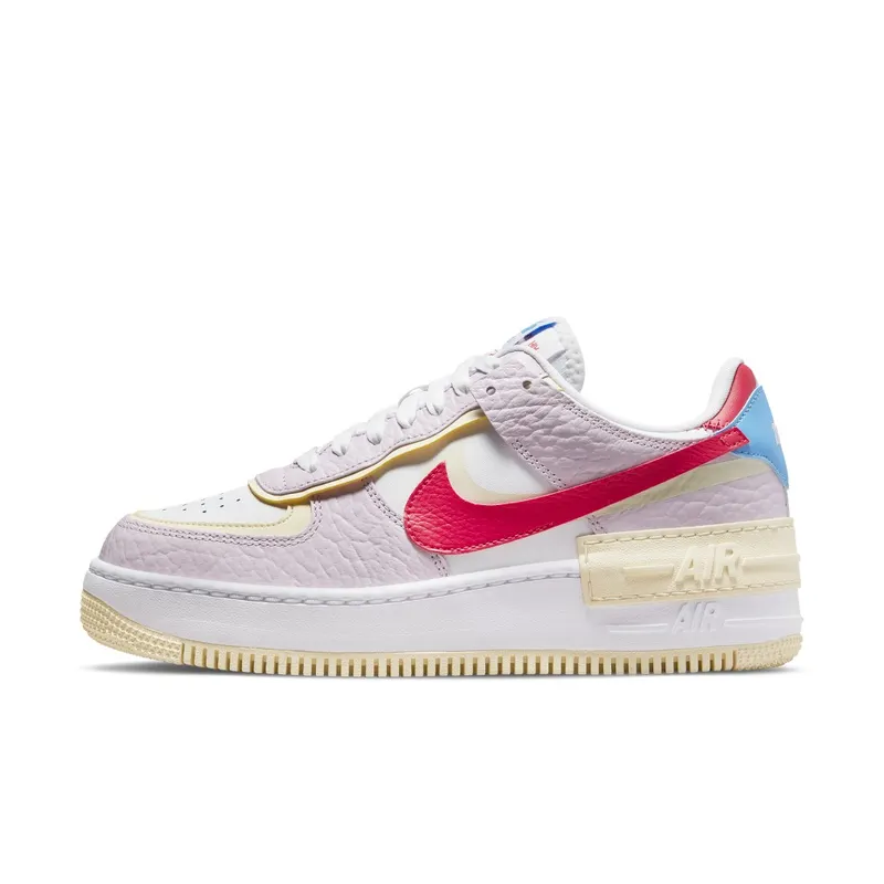 Nike Air Force 1 Shadow Pink Red Blue (2021) (DN5055-600)