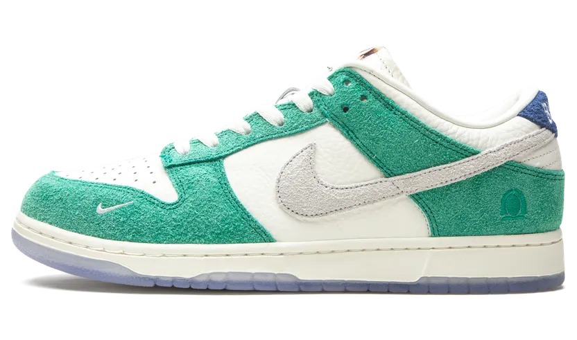 Nike Kasina x Dunk Low ‘Road Sign’ Sail/White/Neptune Green/Industrial Blue (CZ6501-101)