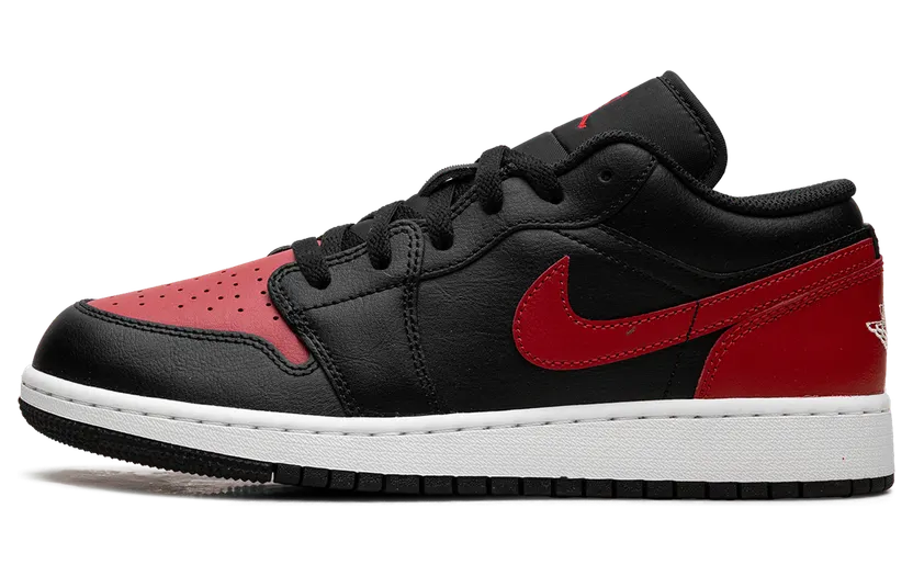 Jordan 1 Low GS “Bred Twist” (553560-067)