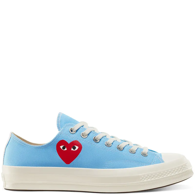 Converse Chuck Taylor All-Star 70s Ox Comme des Garcons Play Bright Blue (2020) (168303C)