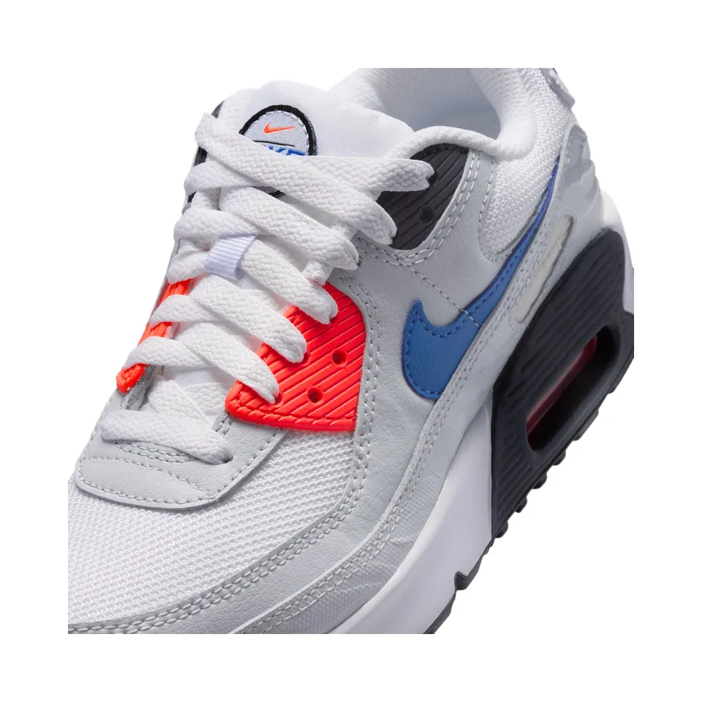 Nike Air Max 90 White/Photon Dust/Bright Crimson/Game Royal (IR3589-100)