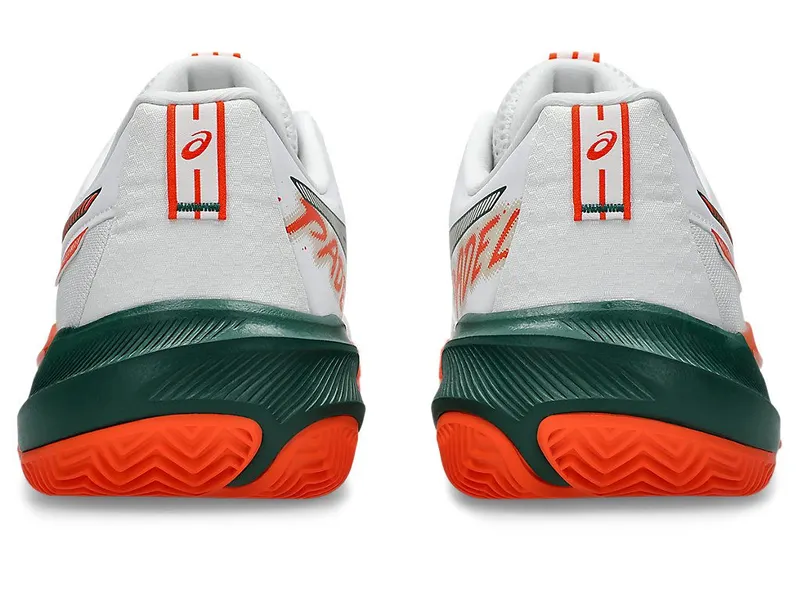 ASICS GEL-CHALLENGER 15 PADEL “White / Energy Orange” (1041A511-102)