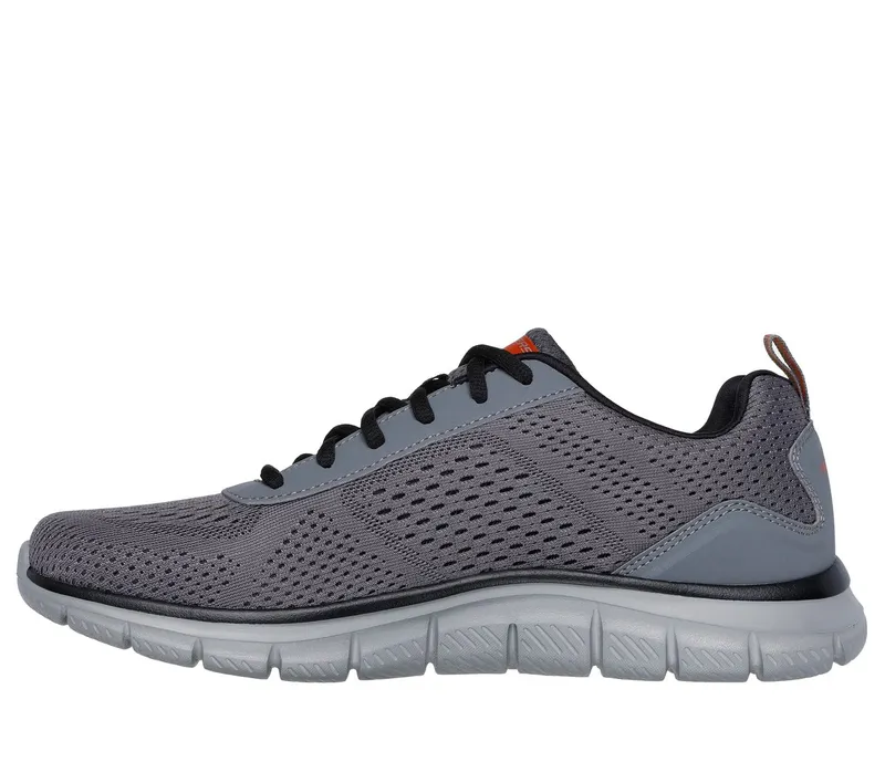 Skechers Track – Leshur Sneaker Houtskool/Orange