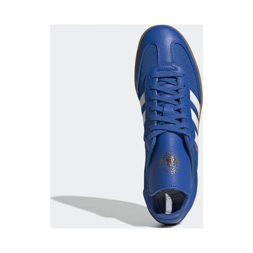 adidas Samba OG Oyster Holdings Blue Blue/Cloud White/Gold Metallic (F35093)