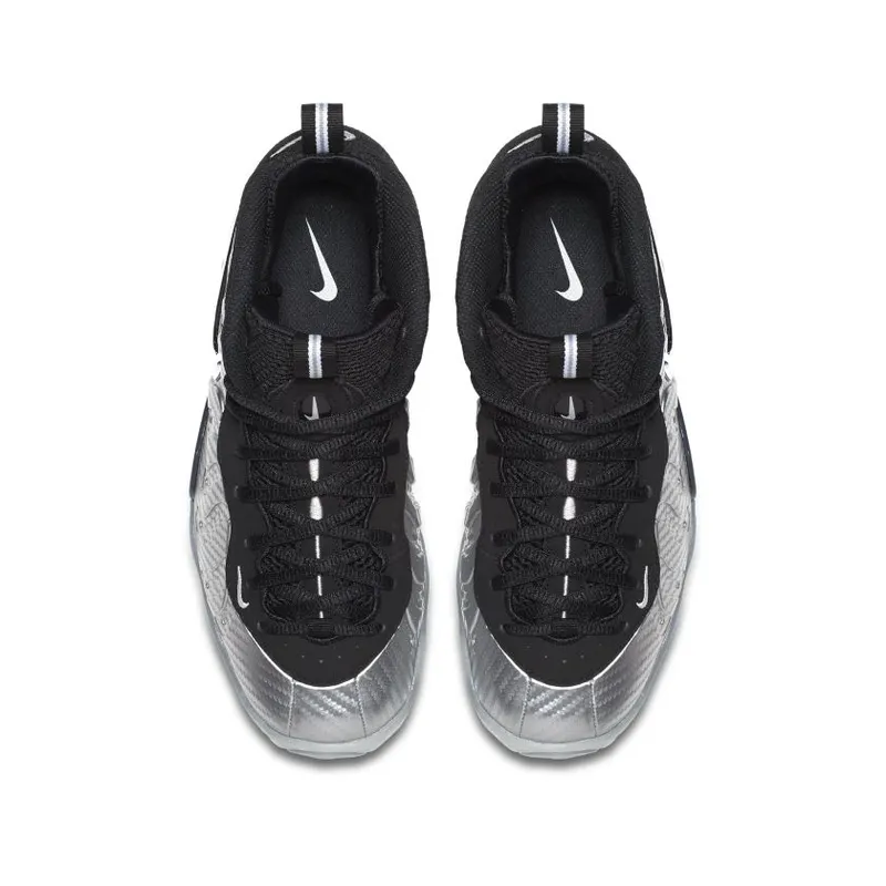 Nike Air Foamposite Pro Silver Surfer (GS) Metallic Silver/Metallic Silver-Black (644792-007)