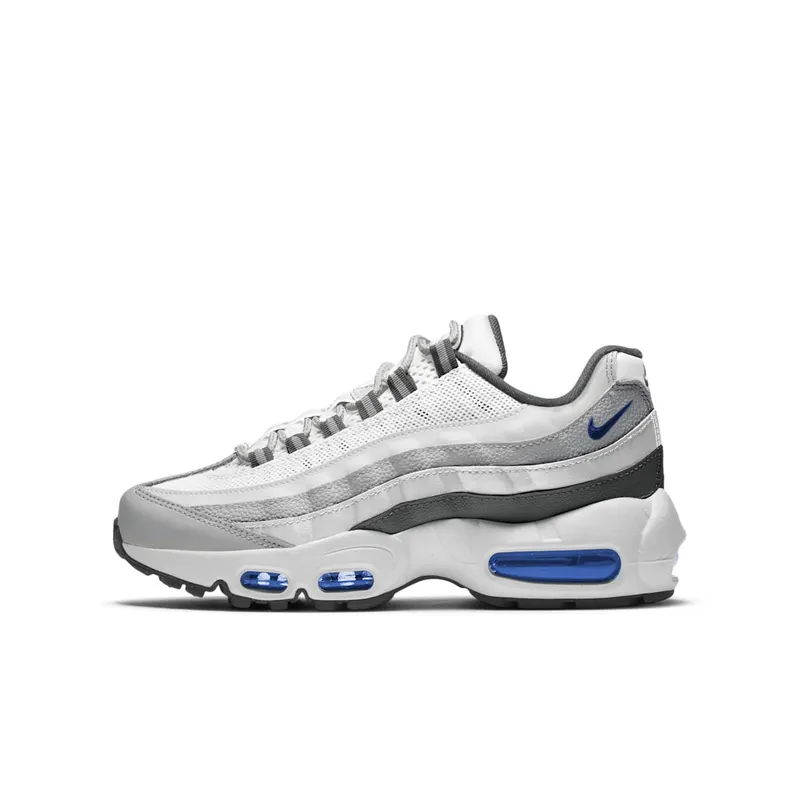 Nike Air Max 95 Recraft White Game Royal (GS) (CJ3906-103)