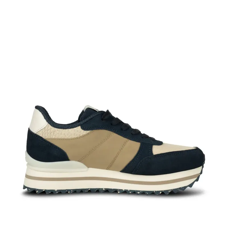 Woden Ronja Plateau Navy Multi (WL599 154)