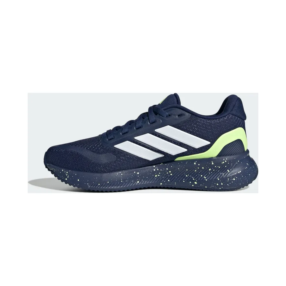 Adidas Runfalcon 5 Dark Blue / Cloud White / Hi-Res Yellow (JQ9781)