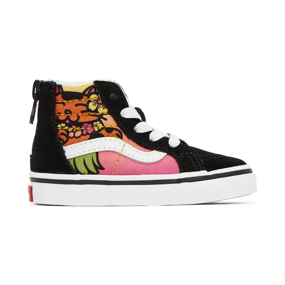Vans Baby Black Sk8-Hi Zip Sneakers (VN000XG5BLK)