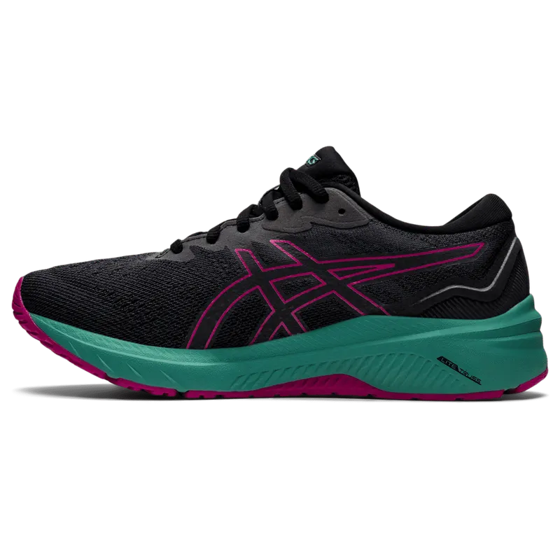 Asics GT-1000 11 GTX Black/Fuchsia Red (1012B277.001)