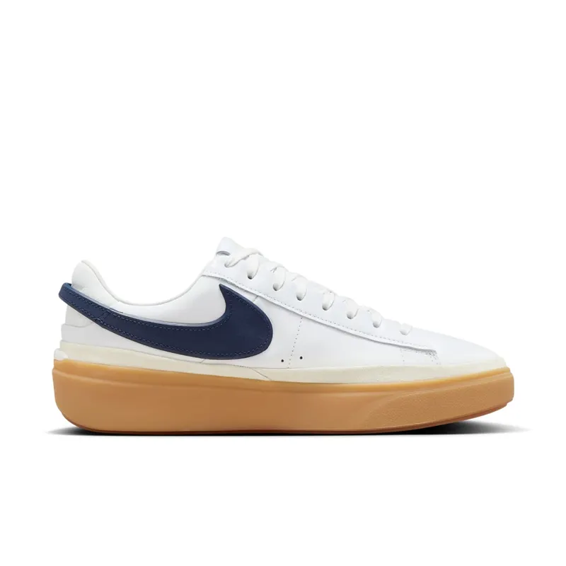 Nike Blazer Phantom Low White Summit White Gum Yellow Midnight Navy (HF3119-102)