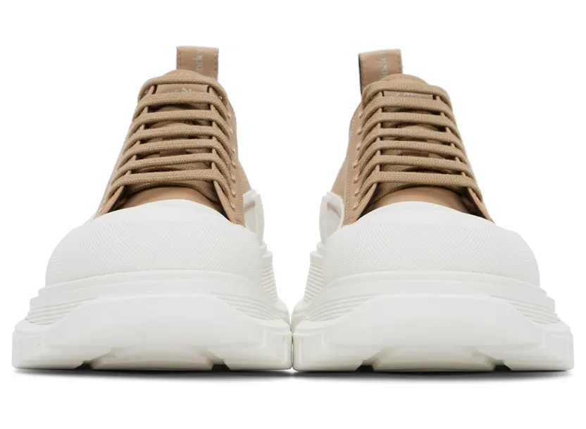 Alexander McQueen Brown Tread Slick Low Sneakers (682418W4RJ4) (2)