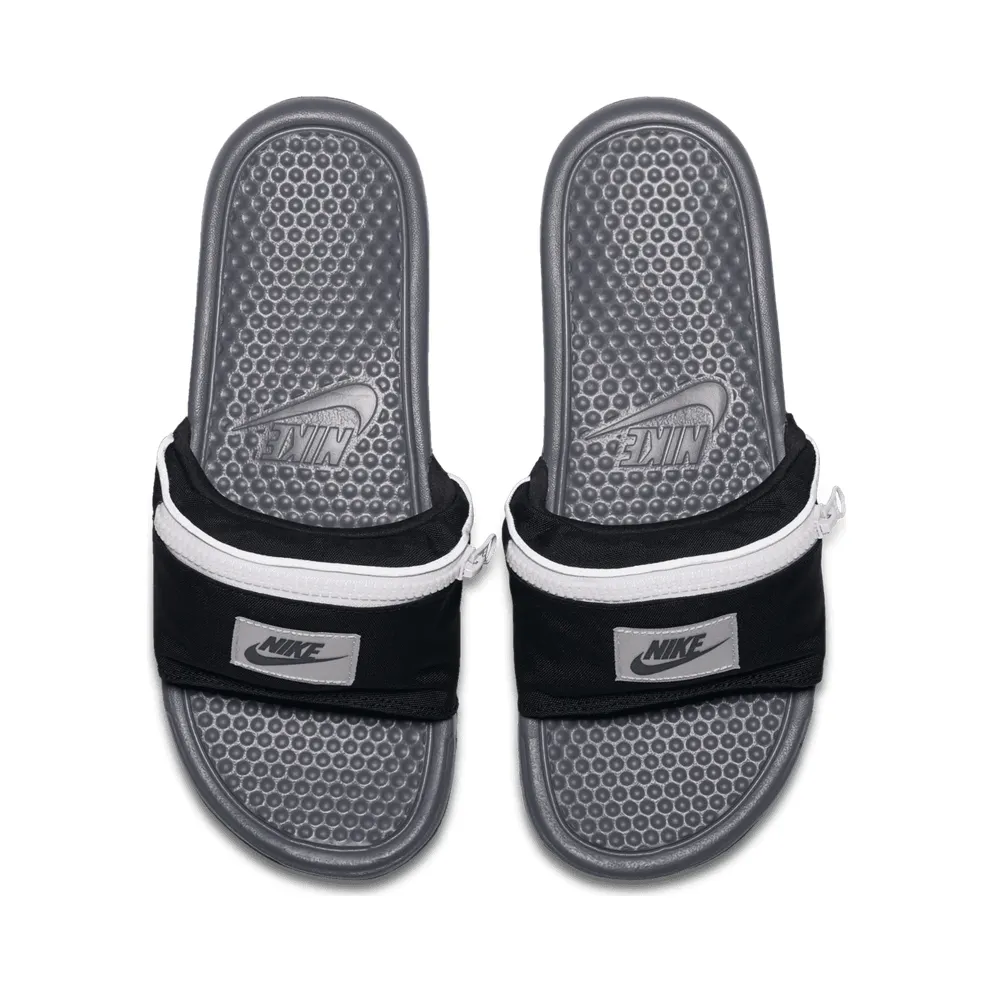 Nike Benassi JDI Fanny Pack Cool Grey Black/Summit White-Cool Grey (AO1037-001)