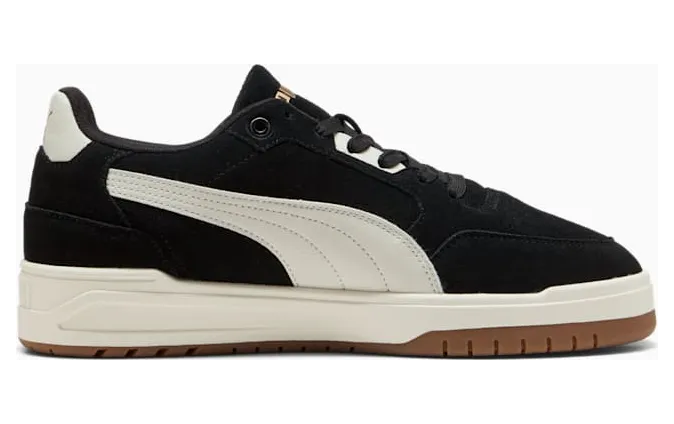 Puma Shuffle Downtown PUMA Black-Vapor Gray-PUMA Gold (402597-02)