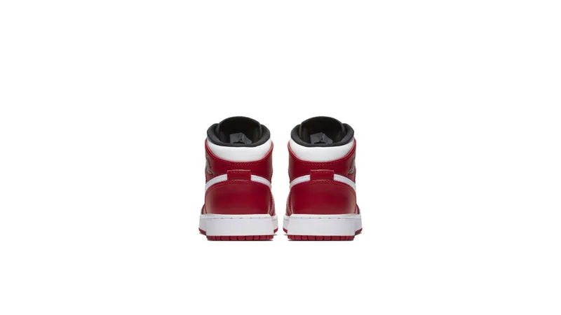 Jordan 1 Mid Chicago (GS) Gym Red/White-Black (554725-605)