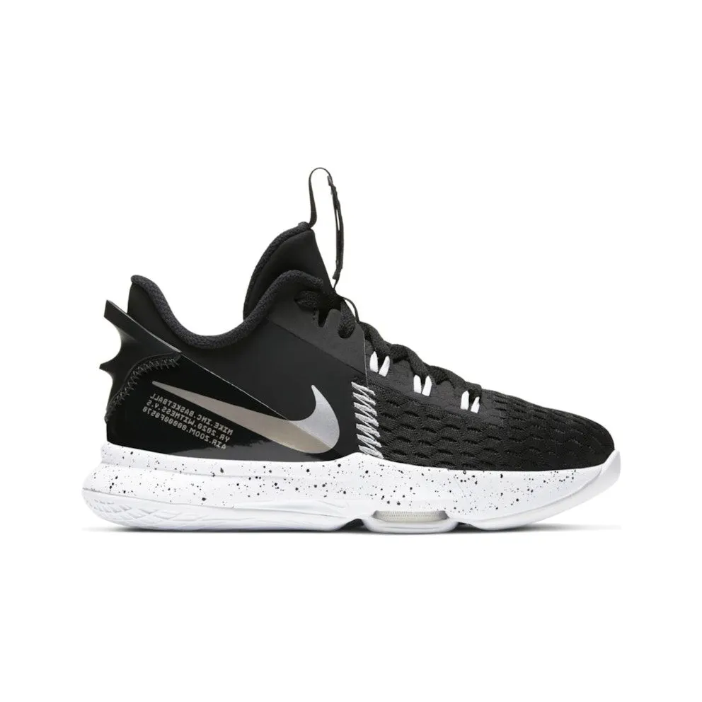 Nike LeBron Witness 5 Black Metallic Silver (CT4629-001)