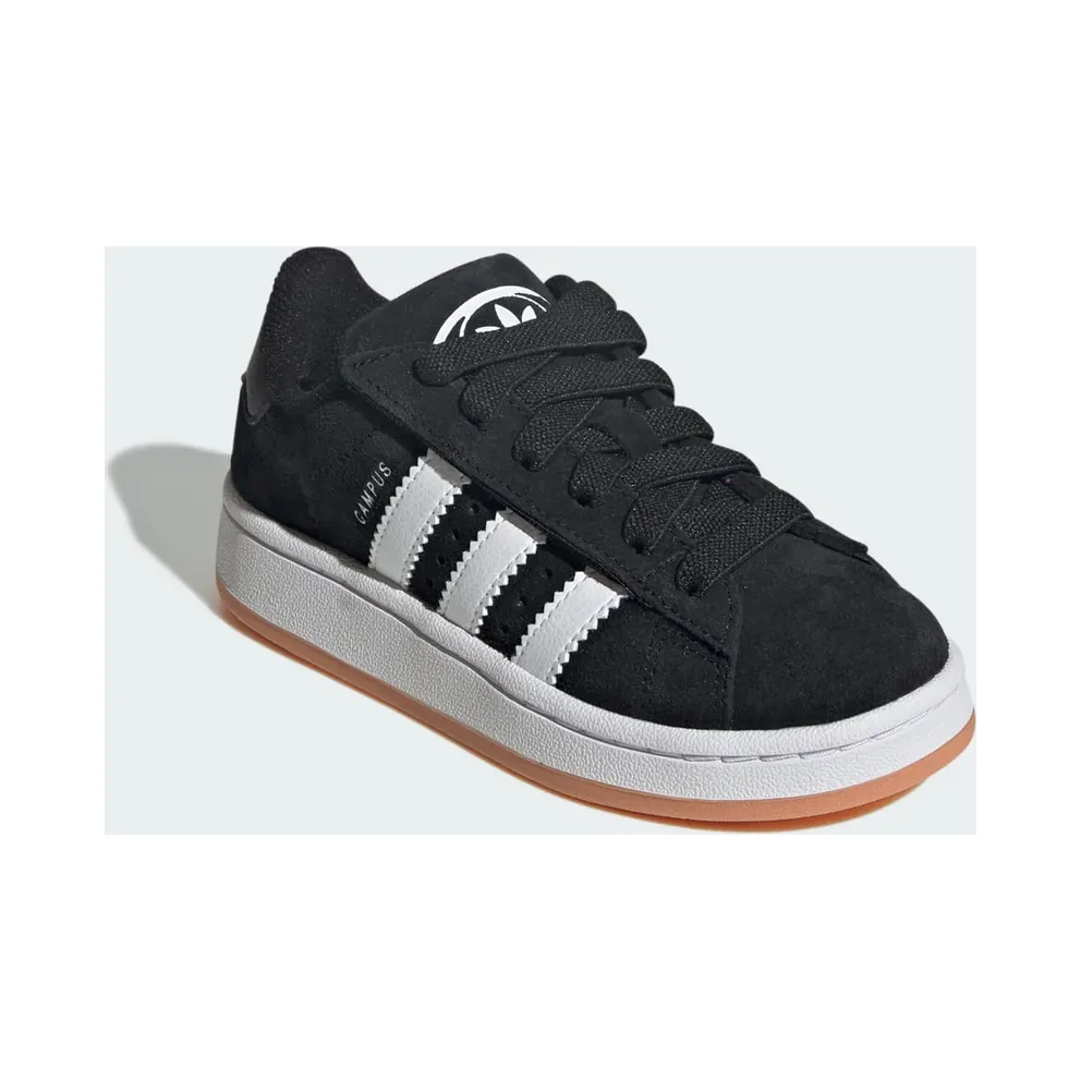 Adidas Campus 00s Comfort Closure with Elastische Veters Kids Core Black / Cloud White / Cloud White (JQ6386)