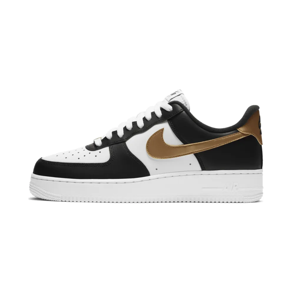 Nike Air Force 1 Low Black White Metallic Gold Black/White-Metallic Gold (CZ9189-001)