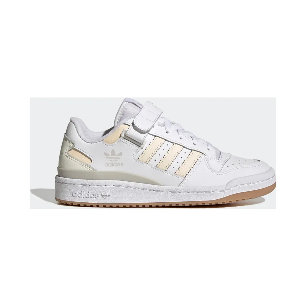 adidas Forum Low Schuh Cloud White / Ecru Tint / Gum (GX4523)