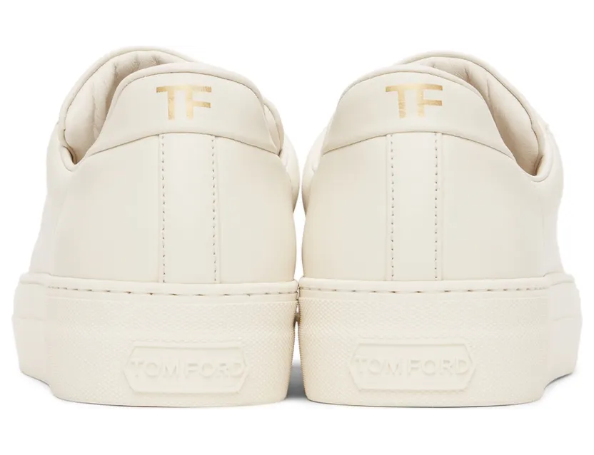 TOM FORD Black City Grace Low Sneakers (W2878T-LCL057) (4)