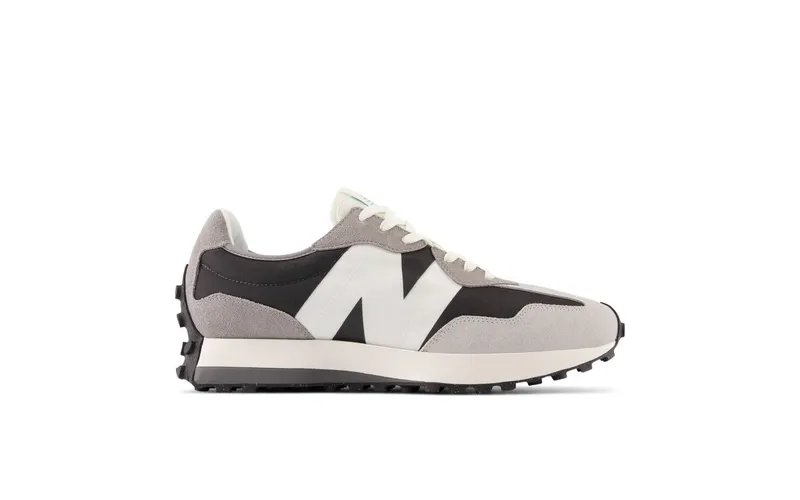 New Balance 327 Black White Light Grey (MS327OD)