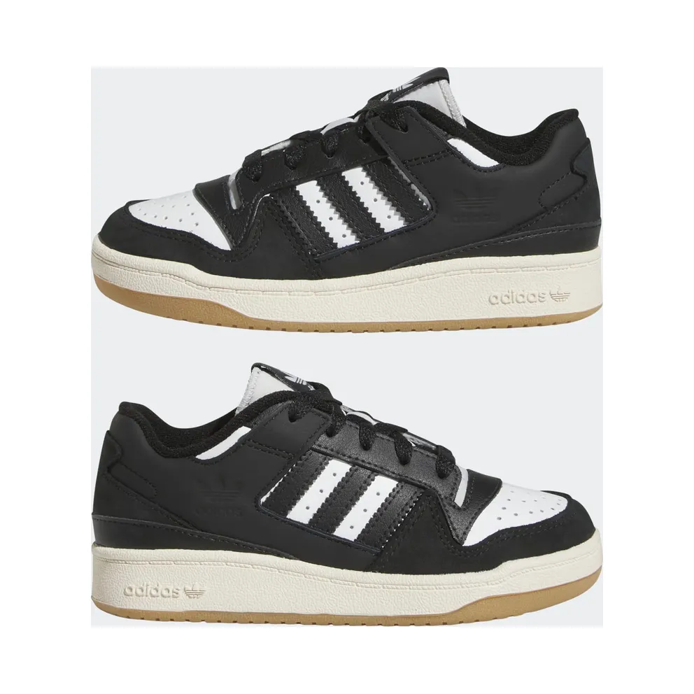 Adidas Forum Low Core Black / Cloud White / Cream White (ID6864)