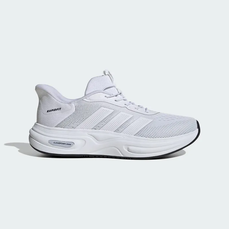 Adidas CLOUDFOAM CUXXION RAPIDFIT Shoes Cloud White / Light Solid Grey / Core Black (HP3429)