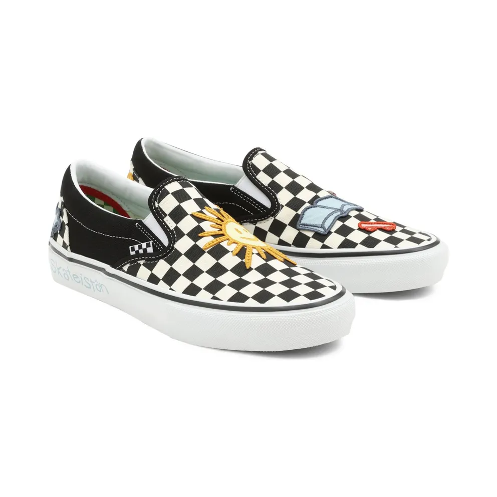 VANS Vans X Skateistan Skate Slip-on Schuhe Schwarz (VN0A5FCA89C)