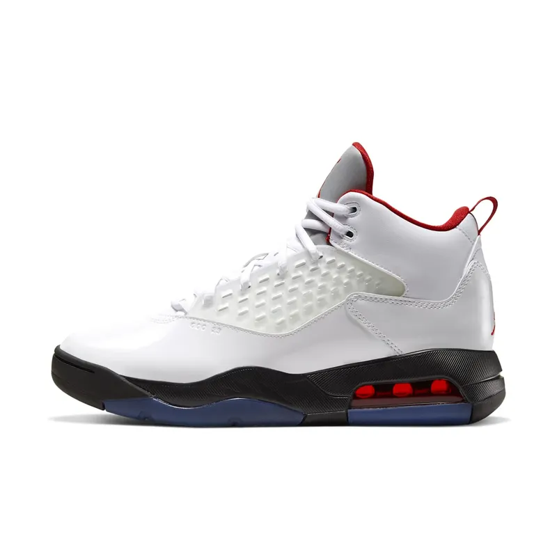 Jordan Maxin 200 White Black Gym Red