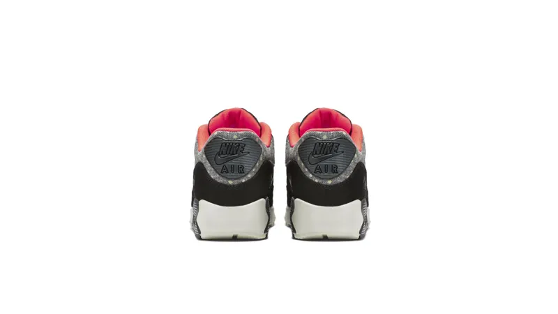 Nike Air Max 90 Polka Dots (2015) Black/Anthracite-Bright Crimson-Granite (666578-006)