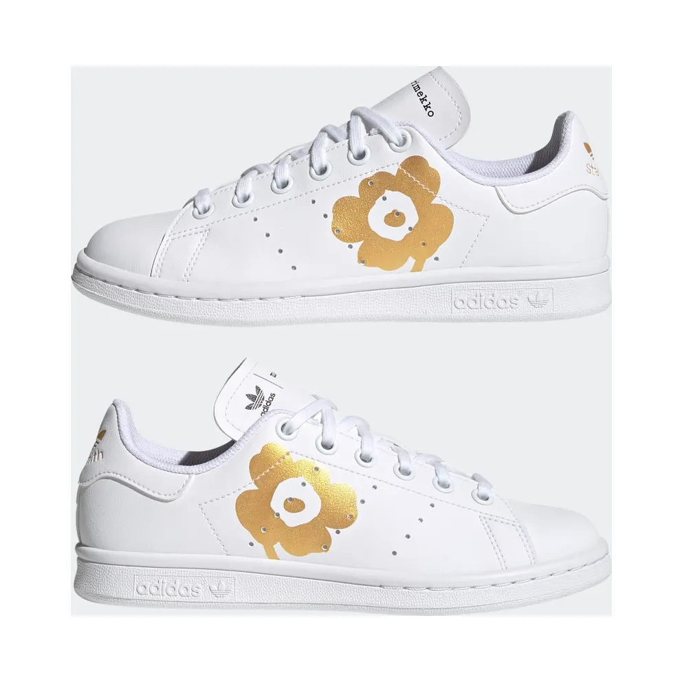 adidas Marimekko Stan Smith Cloud White / Cloud White / Gold Metallic (H04683)