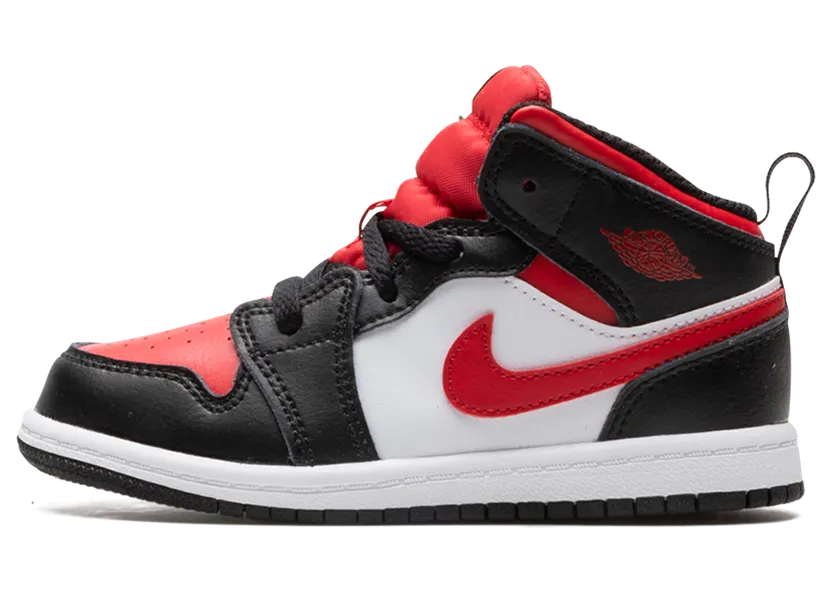 Air Jordan 1 Mid TD “Alternate Bred Toe” (640735-079)