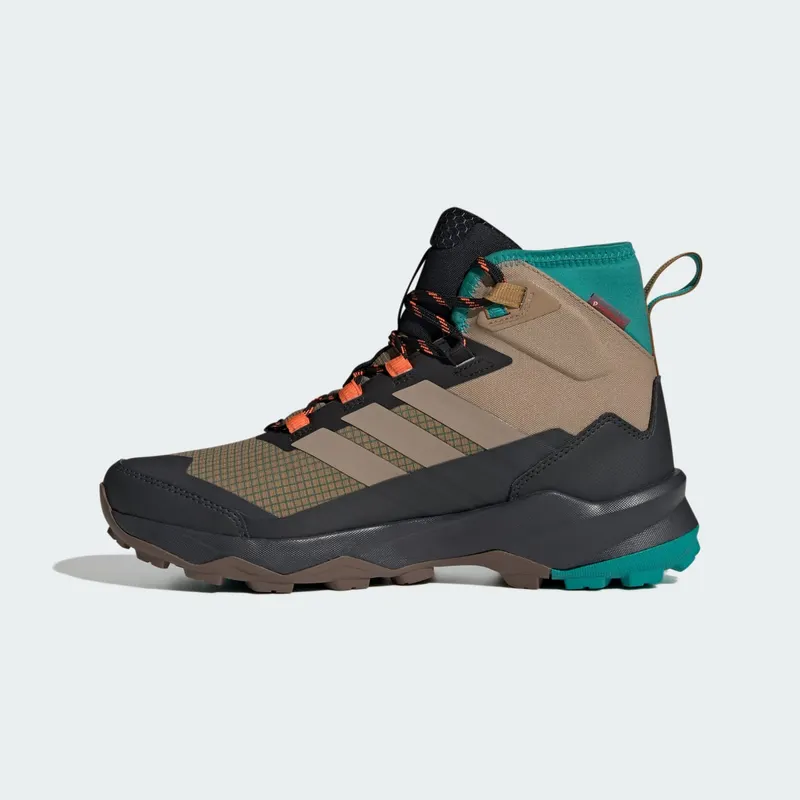 Adidas Terrex Skychaser AX5 Mid GORE-TEX CLIMAWARM+ Hiking Shoes Cardboard / Blanch Cargo / Pure Teal (JH7805)