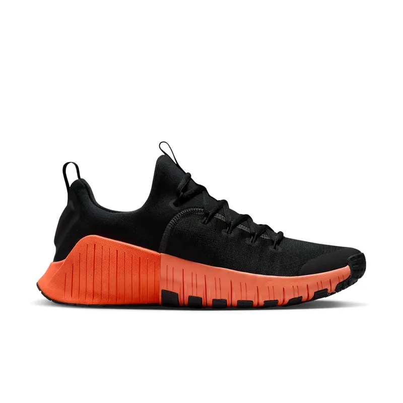 Nike Free Metcon 6 “Black Hyper Orange Hyper Crimson” (FJ7127-004)